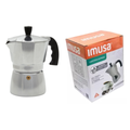 Cafetera Espresso 3 Tazas Natural IMUSA
