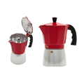 Cafetera Espresso 6 Tazas Roja IMUSA