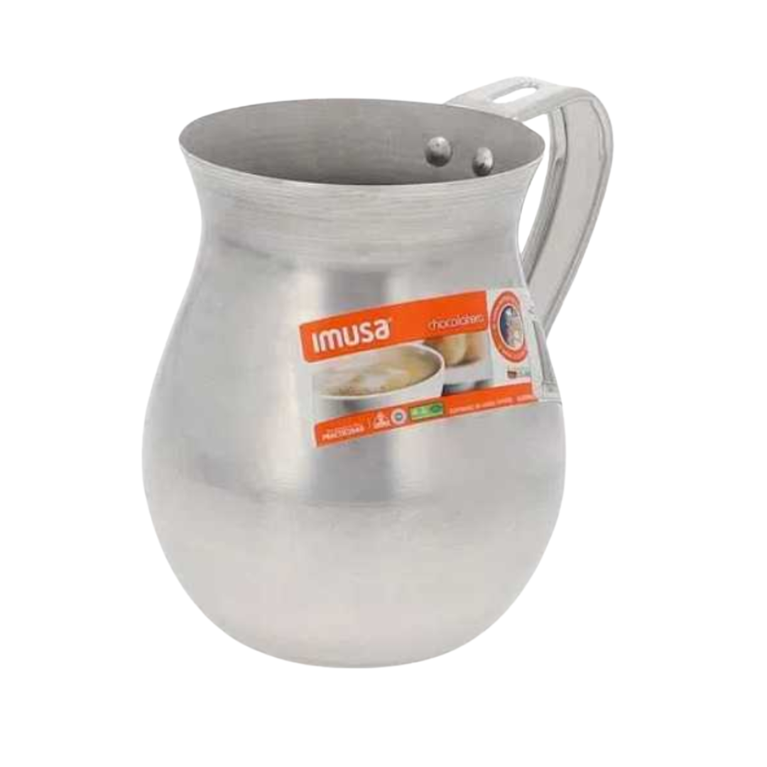 Chocolatera IMUSA 1.3L con Tapa de Vidrio – Uso Diario