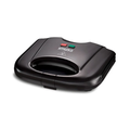 Sanduchera IMUSA Basic Negra 2 Puestos – Compacta y Funcional