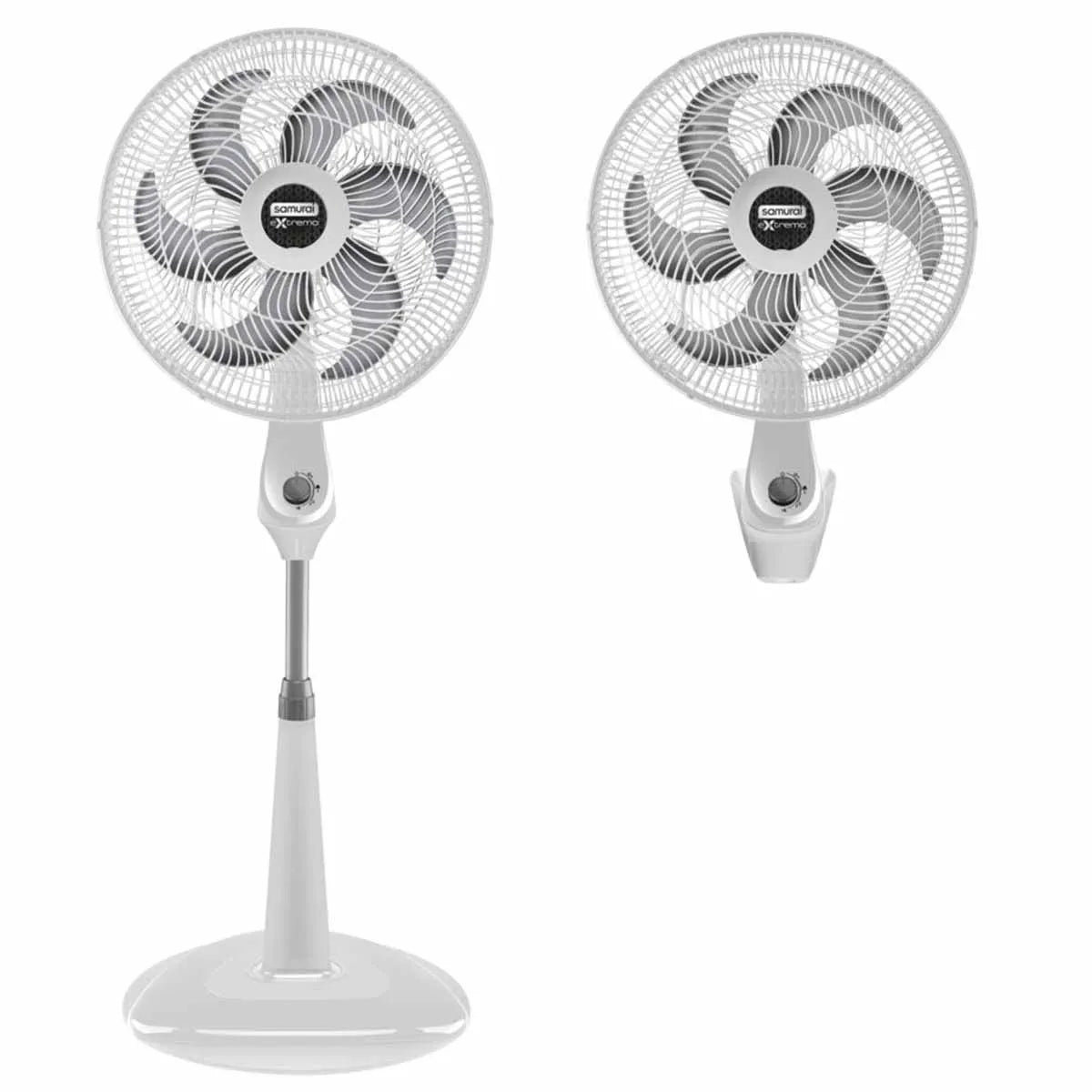 Ventilador SAMURAI Extremo 2 En 1  18" Blanco