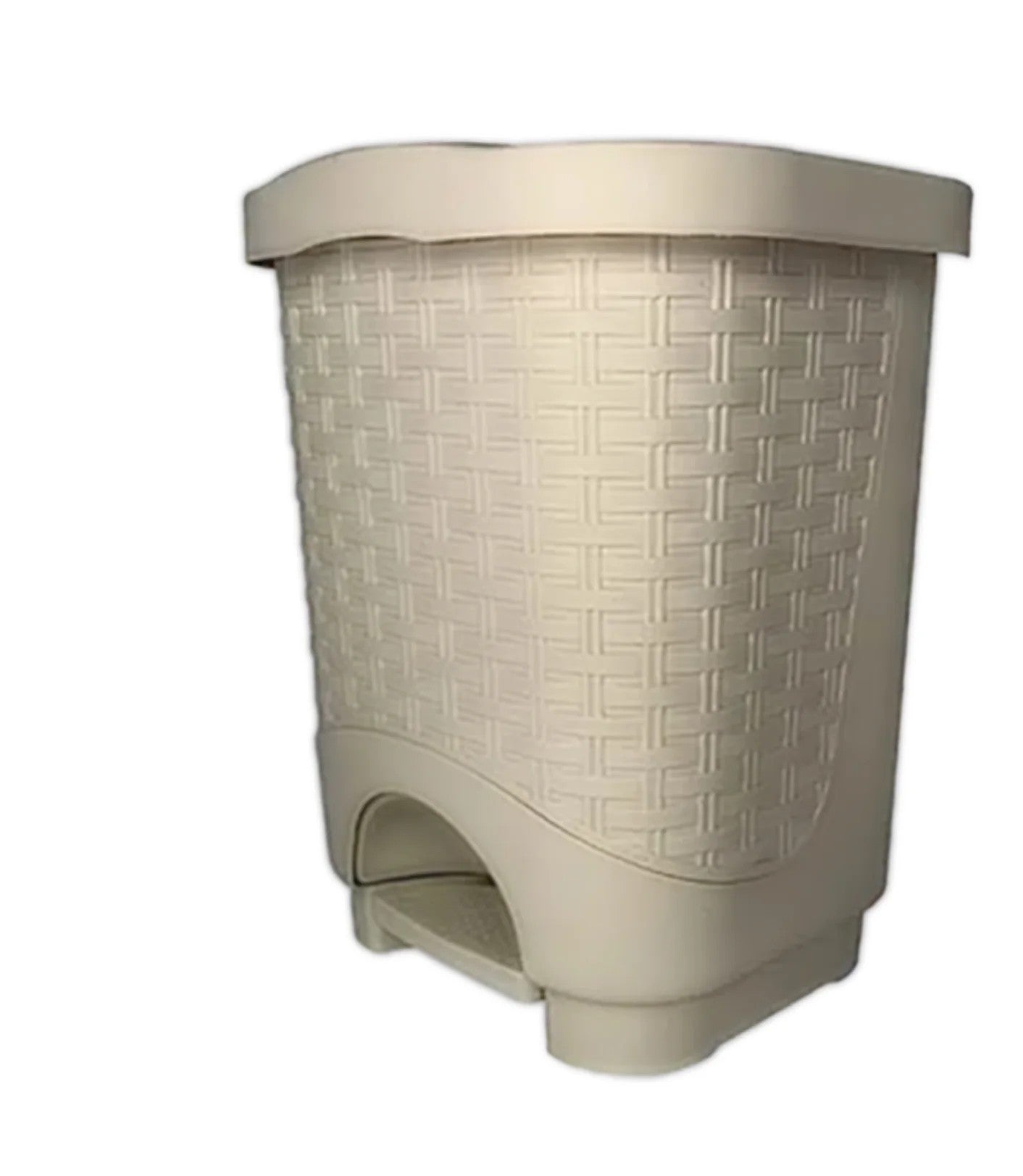 Papelera Rattan Pedal 12 Litros Colplast