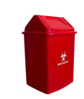 Papelera Vaiven 14 Litros Colplast Roja