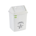 Papelera Vaiven 14 Litros Colplast Blanco